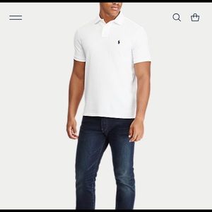 Polo Ralph Lauren white cotton polo